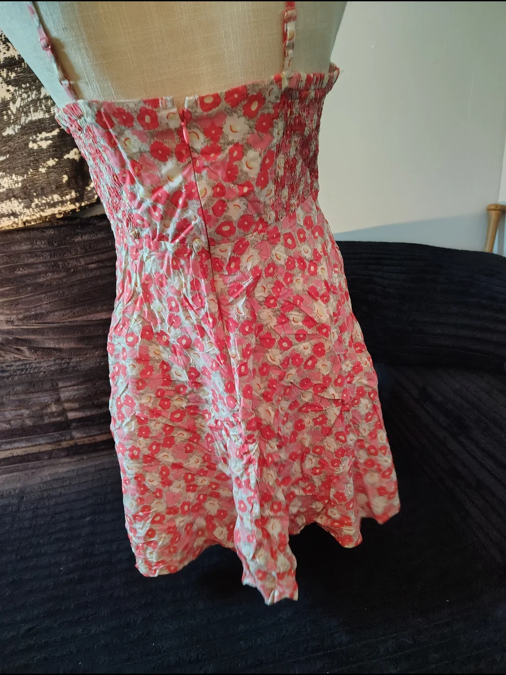 Old Navy Pink Floral Spaghetti-Strap Sundress